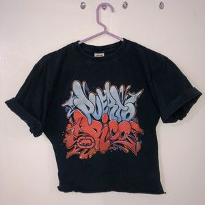 Puerto Rico Graphic Tee Crop Top